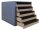 M&M Schubladenbox  karamell 30057652BE, DIN A4 mit 5 Schubladen, 1 St.