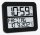 TFA® digitale Funkwanduhr 60.4512.01 schwarz Kunststoff 25,8 x 21,2 cm