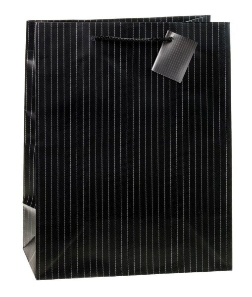TSI Geschenktüten Nadelstreifen Motiv 26,0 x 32,0 cm, 12 St.