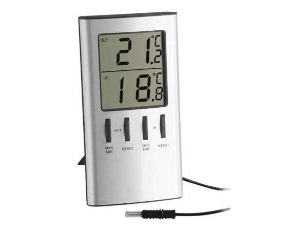 TFA® 30.1027 Thermometer silber, 1 St.