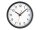TFA® Wanduhr 98.1077 weiß schwarz Kunststoff 4,6 x 30,0 cm
