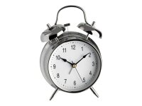 TFA® Wecker 98.1043 weiß silber Metall 11,7 x...