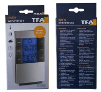 TFA® 35.1087 Wetterstation silber, 1 St.