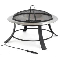 tepro Feuerschale Silver City schwarz