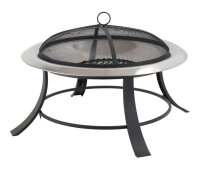 tepro Feuerschale Silver City schwarz
