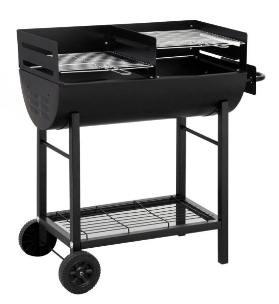 tepro Holzkohlegrill Detroit 75,0 x 75,0 x 86,5 cm, 1 St.