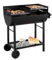 tepro Holzkohlegrill Detroit 75,0 x 75,0 x 86,5 cm, 1 St.