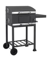tepro Holzkohlegrill Toronto Basic 89,5 x 60,5 x 103,3 cm, 1 St.