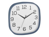 TFA® Wanduhr 60.3053.06 weiß blau Kunststoff,...