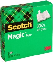 Scotch Magic™ Tape Klebefilm matt 12,0 mm x 33,0 m 1 Rolle