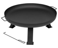 tepro Feuerschale Reno schwarz 80 cm