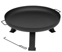 tepro Feuerschale Reno schwarz 80 cm
