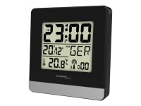 TechnoLine® digitaler Funkwecker WT 260 schwarz...