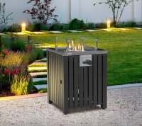 tepro Gas-Feuerstelle Topeka anthrazit 50,0 cm