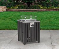 tepro Gas-Feuerstelle Topeka anthrazit 50,0 cm
