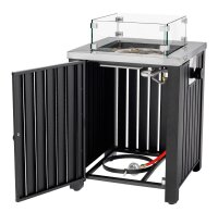 tepro Gas-Feuerstelle Topeka anthrazit 50,0 cm