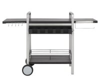 tepro Grillwagen Universal BBQ-Tisch schwarz, silber