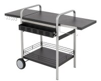tepro Grillwagen Universal BBQ-Tisch schwarz, silber
