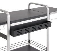 tepro Grillwagen Universal BBQ-Tisch schwarz, silber