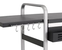 tepro Grillwagen Universal BBQ-Tisch schwarz, silber