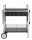 tepro Grillwagen Universal BBQ-Tisch schwarz, silber