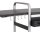tepro Grillwagen Universal BBQ-Tisch schwarz, silber