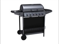 tepro Gasgrill Hampton 6 122,5 x 55,4 x 97,7 cm, 1 St.