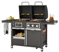 tepro Kohle-Gas-Kombigrill Toronto 173,0 x 65,0 x 116,0...