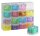 Really Useful Box Kleinteilemagazin 16x 0,14 l transparent, bunt 28,0 x 8,5 x 22,5 cm, 1 St.