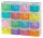 Really Useful Box Kleinteilemagazin 16x 0,14 l transparent, bunt 28,0 x 8,5 x 22,5 cm, 1 St.