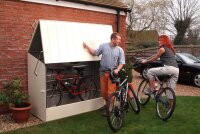 tepro Fahrradbox, beige, 1 St.
