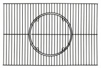 tepro Grillrost-Set 69,5 x 46,0 x 0,5 cm, 1 St.