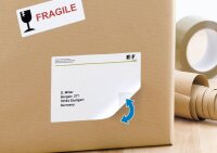HERMA Adressetiketten 10019 weiß 99,1 x 139,0 mm,...