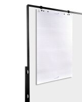 Legamaster mobiles Whiteboard PREMIUM PLUS 120,0 x 150,0 cm weiß lackierter Stahl