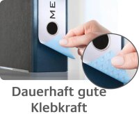 AVERY Zweckform Ordneretiketten L4748-20 rot, 20 Blatt