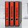 AVERY Zweckform Ordneretiketten L4748-20 rot, 20 Blatt
