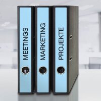 AVERY Zweckform Ordneretiketten L4749-20 blau, 20 Blatt