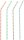 PAPSTAR Strohhalme pure farbsortiert gestreift Papier, knickbar, 100 St.