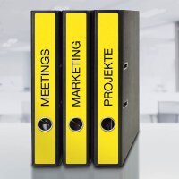 AVERY Zweckform Ordneretiketten L4751-20 gelb, 20 Blatt