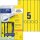 AVERY Zweckform Ordneretiketten L4751-20 gelb, 20 Blatt