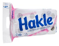 Hakle Toilettenpapier Traumweich 4-lagig, 8 Rollen