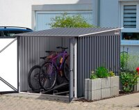 tepro Fahrradbox, anthrazit/weiß, 1 St.