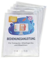 tarifold Dokumentenhüllen selbstklebend Kang easy clic transparent A4, 5 St.