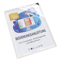 tarifold Dokumentenhüllen selbstklebend Kang easy clic transparent A4, 5 St.