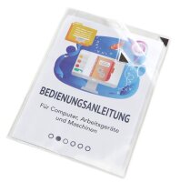 tarifold Dokumentenhüllen selbstklebend Kang easy clic transparent A4, 5 St.