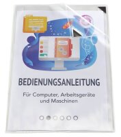 tarifold Dokumentenhüllen selbstklebend Kang easy clic transparent A4, 5 St.