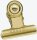 MAUL Foldbackklammern gold 3,0 cm, 10 St.