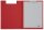 MAUL Klemmbrettmappe MAULbalance 2382025 DIN A4 rot Karton, 1 St.