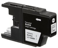 dots  schwarz Druckerpatrone kompatibel zu brother LC-1240BK