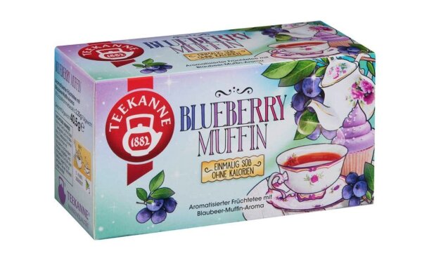 TEEKANNE BLUEBERRY MUFFIN Tee 18 Portionen